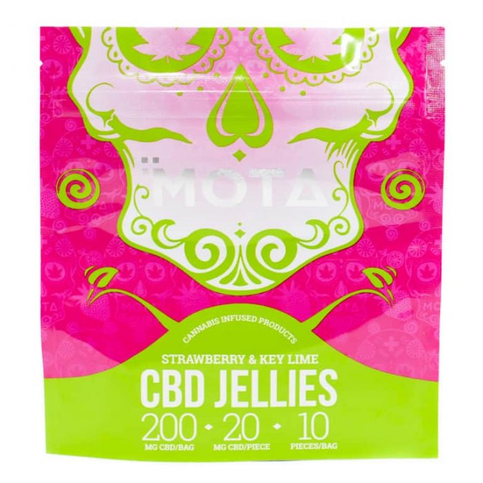 Mota CBD Strawberry and Key Lime Jellies - Image 2