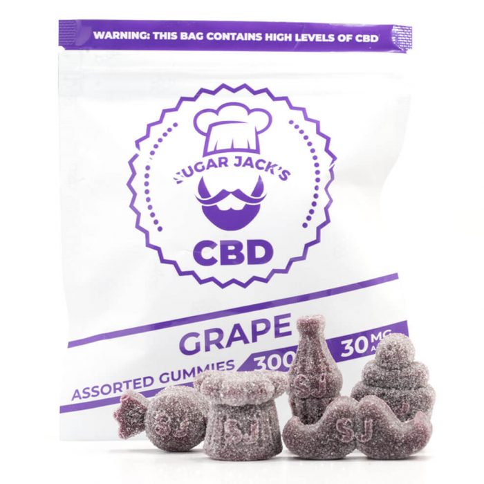 Sugar Jack’s – 300mg CBD Assorted Gummies - Image 8