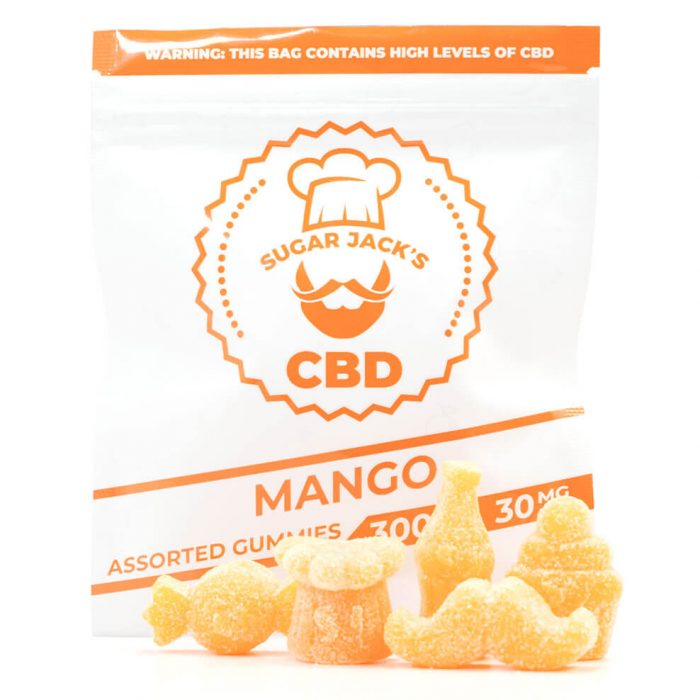 Sugar Jack’s – 300mg CBD Assorted Gummies - Image 3