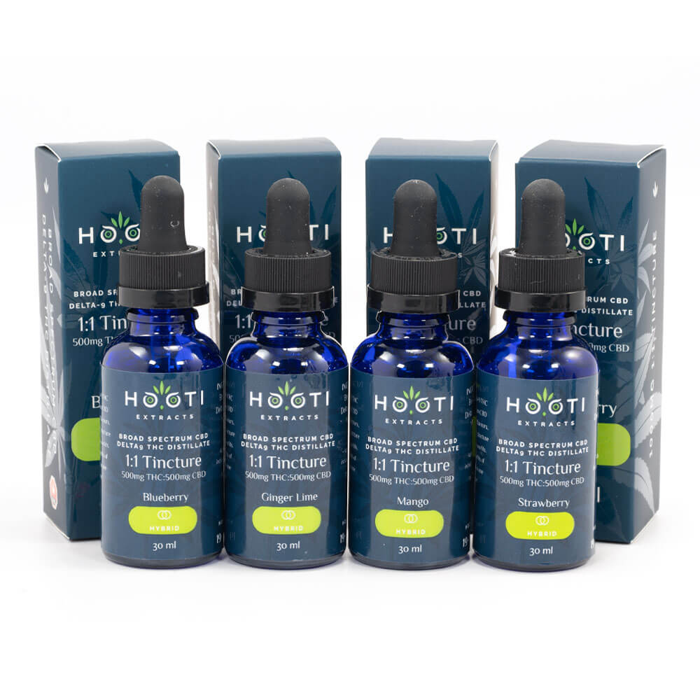 Hooti Extracts – 1500mg Indica THC Tinctures
