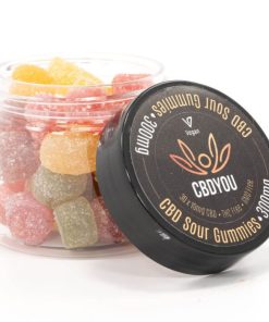 300mg CBD Infused Sour Gummies (CBD YOU)