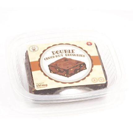 Sugar Jack’s – 300mg THC Double Choco-nut Brownies - Image 2