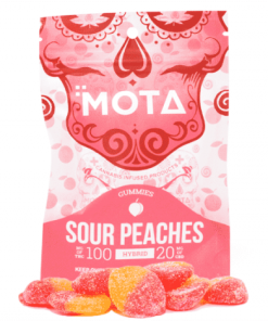 Mota Sour Peaches Gummies